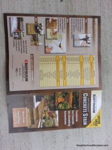 Stain Used that has to be removed