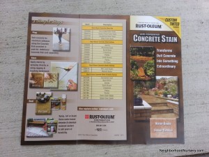 Stain Used that has to be removed