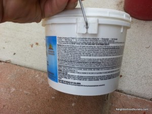 Stripper used to remove stain